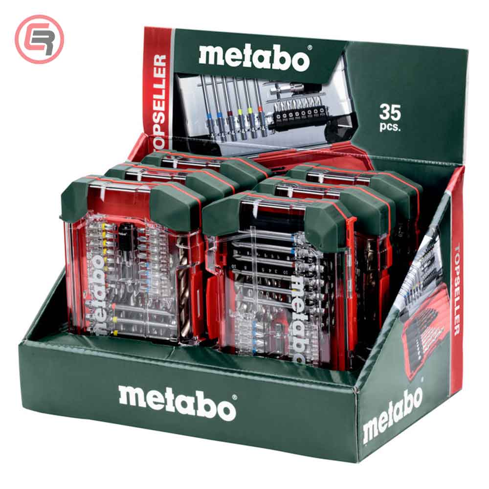 Metabo Set Bitova i Svrdala Za Drvo i Metal “SP” 35 dijelni U PVC Kutiji – 626725000 by Metabo 626725000 Garniture / Setovi