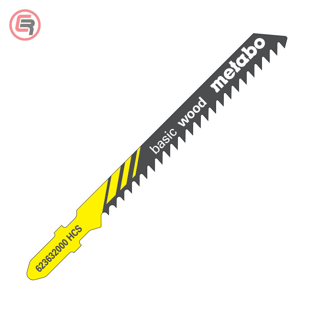 Metabo Ubodne Pilice Za Drvo i PVC ” BASIC WOOD ” 74 / 1,25 / 3,0 mm / 5 kom – 623632000 by Metabo 623632000 Pribor Za
