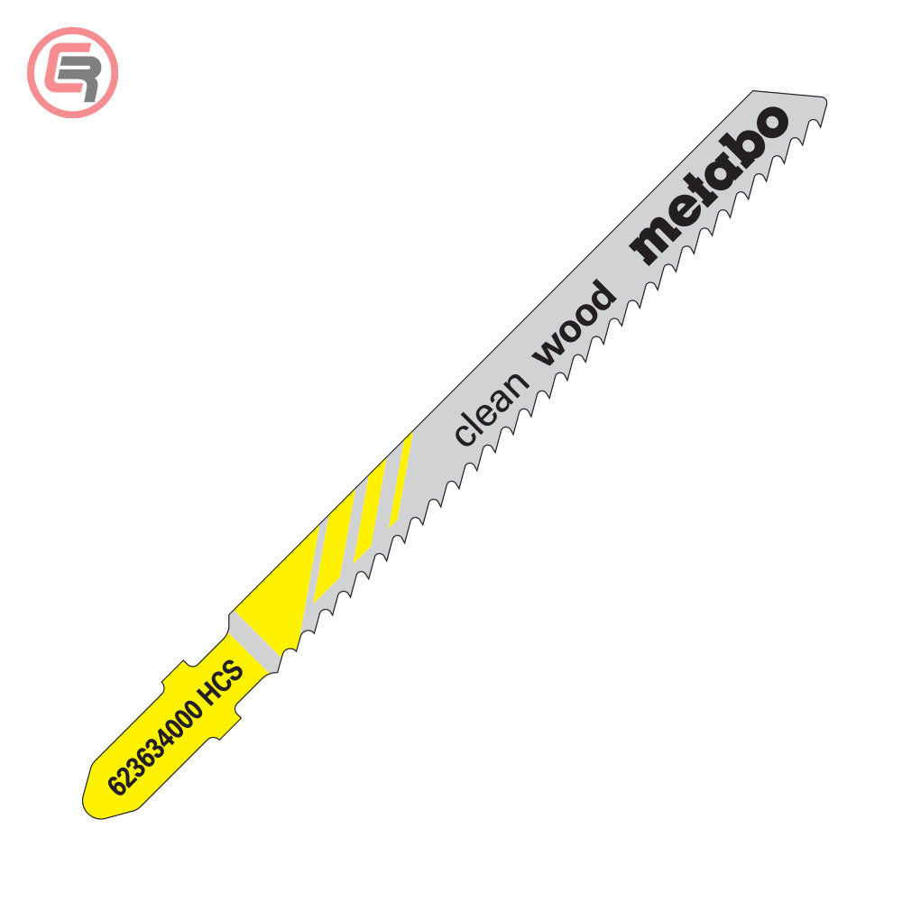 Metabo Ubodne Pilice Za Drvo i PVC ” CLEAN WOOD ” 74 / 1,5 / 2,5 mm / 5 kom – 623634000 by Metabo 623634000 Pribor Za