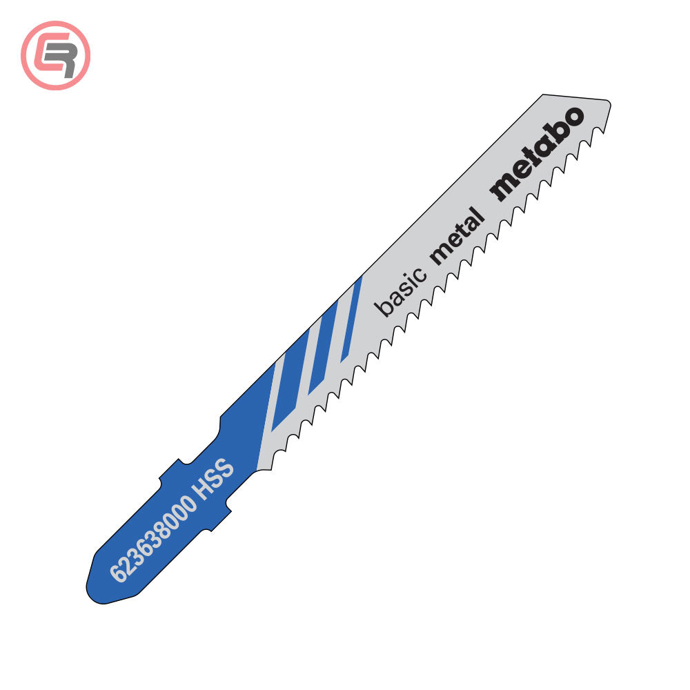 Metabo Ubodne Pilice Za Metal ” BASIC METAL ” 51 / 1 / 2,0 mm / 5 kom – 623638000 by Metabo 623638000 Pribor Za Ubodne Pile