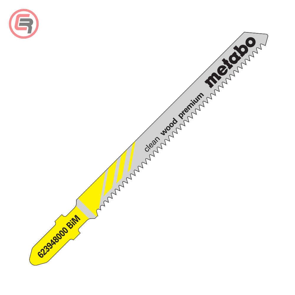Metabo Ubodne Pilice Za Drvo, Laminat ” CLEAN WOOD PREMIUM ” 74 / 1,25 / 1,7 mm / 5 kom – 623948000 by Metabo 623948000