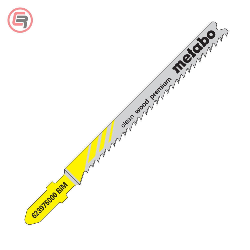 Metabo Ubodne Pilice Za Drvo, Laminat ” CLEAN WOOD PREMIUM ” 74 / 1,25 / 2,7 mm / 5 kom – 623975000 by Metabo 623975000