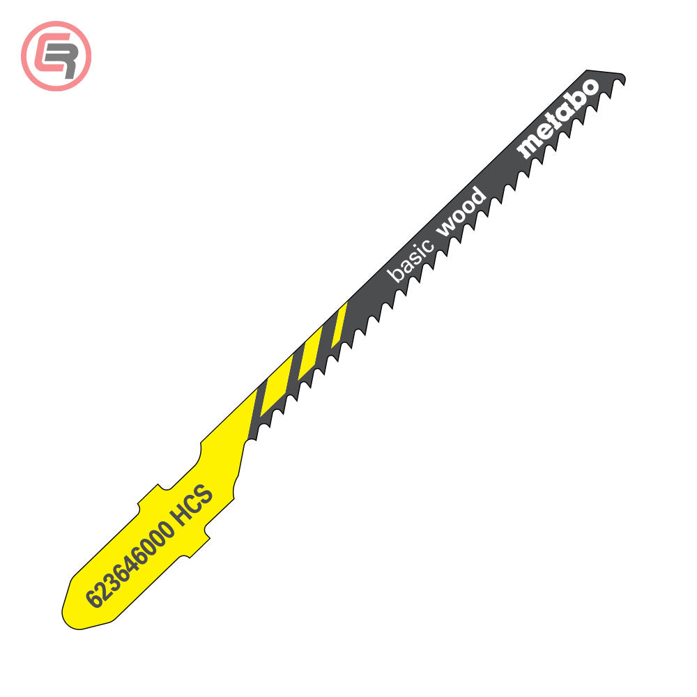 Metabo Ubodne Pilice Za Drvo i PVC “BASIC WOOD” 51 / 1,0 / 2,0 mm / 5 kom – 623646000 by Metabo 623646000 Pribor Za Ubodne