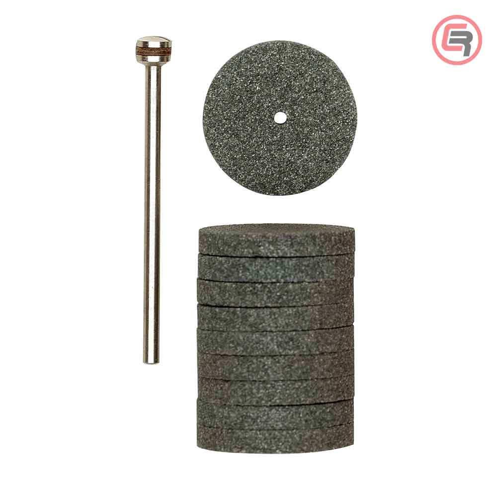 Proxxon Brusna Ploča Silicij – Karbid 22 x 3 mm Sa Držačem / 10 kom – 28304 by Proxxon 28304 Pribor Za Mikro / Modelarski