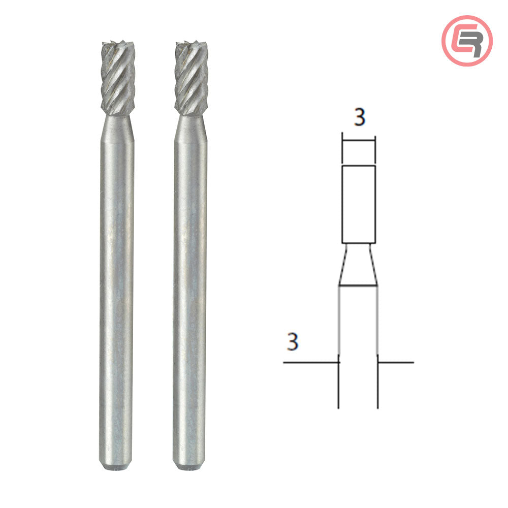 Proxxon Štift Za Glodanje 3,0 mm Cilindrični / 2 kom – 28722 by Proxxon 28722 Pribor Za Mikro / Modelarski Alat
