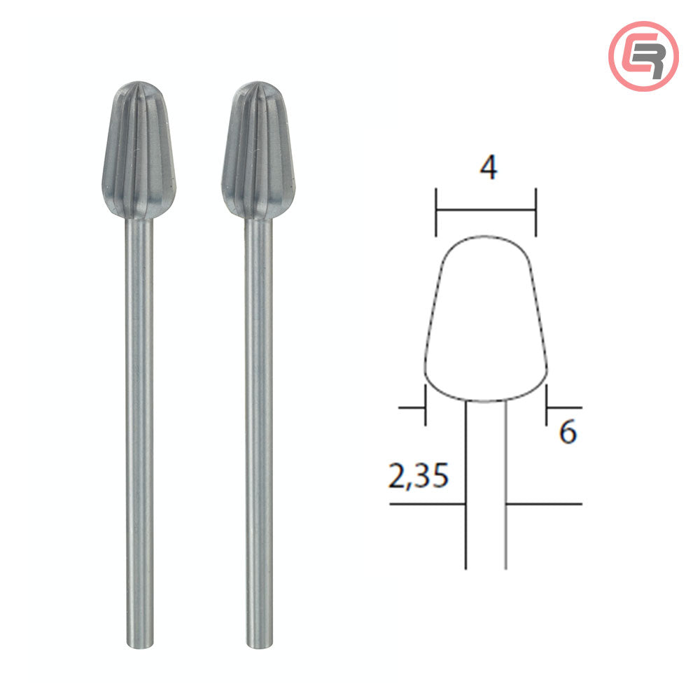 Proxxon Štift Za Glodanje 4,0 mm Konusni / 2 kom – 28723 by Proxxon 28723 Pribor Za Mikro / Modelarski Alat