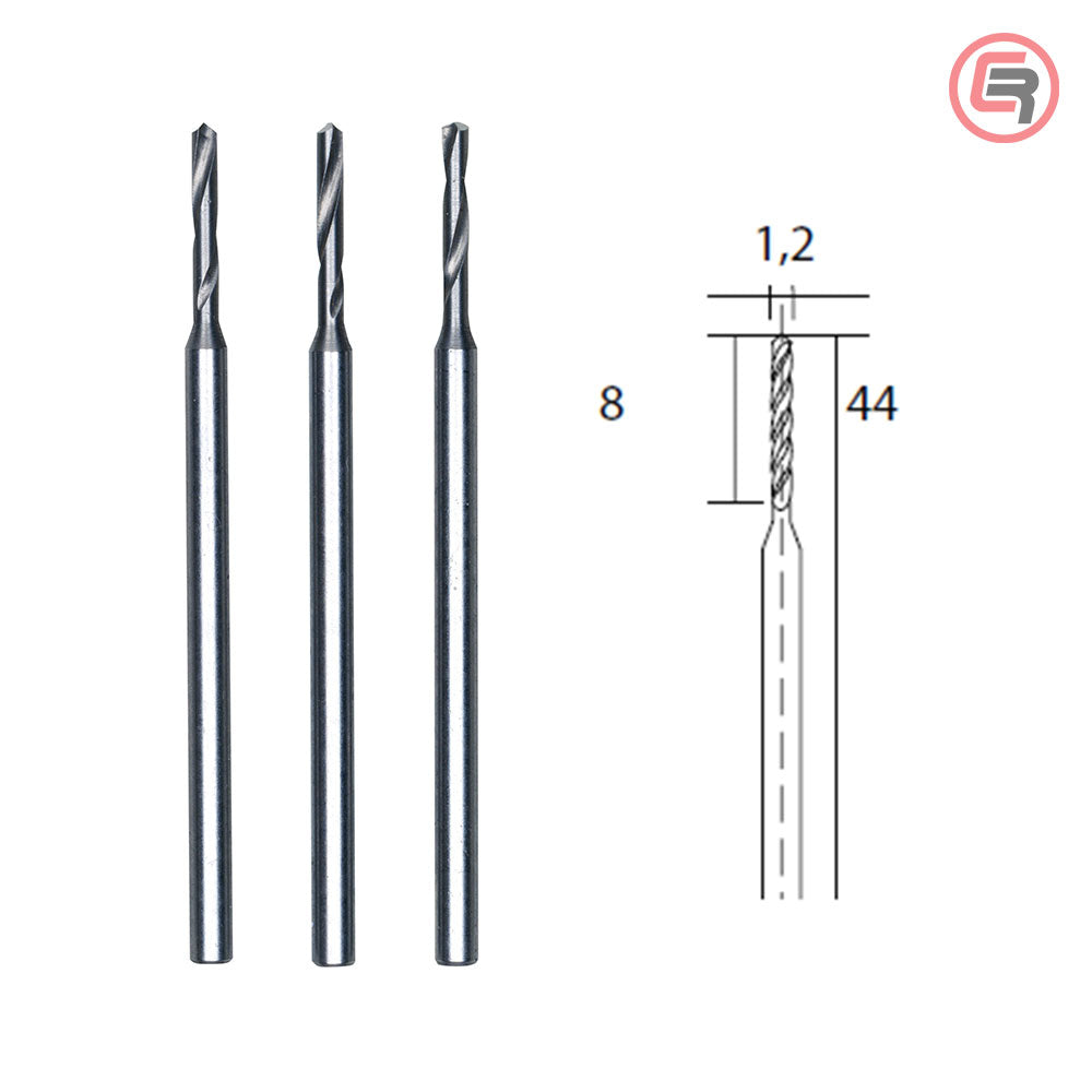 Proxxon Svrdlo HSS Micro Za Metal 1,2 mm / 3 kom – 28856 by Proxxon 28856 Pribor Za Mikro / Modelarski Alat
