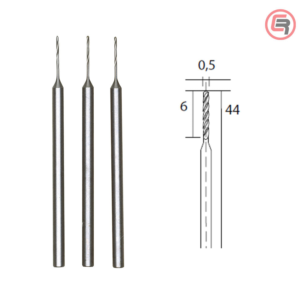 Proxxon Svrdlo HSS Micro Za Metal 0,5 mm / 3 kom – 28864 by Proxxon 28864 Pribor Za Mikro / Modelarski Alat