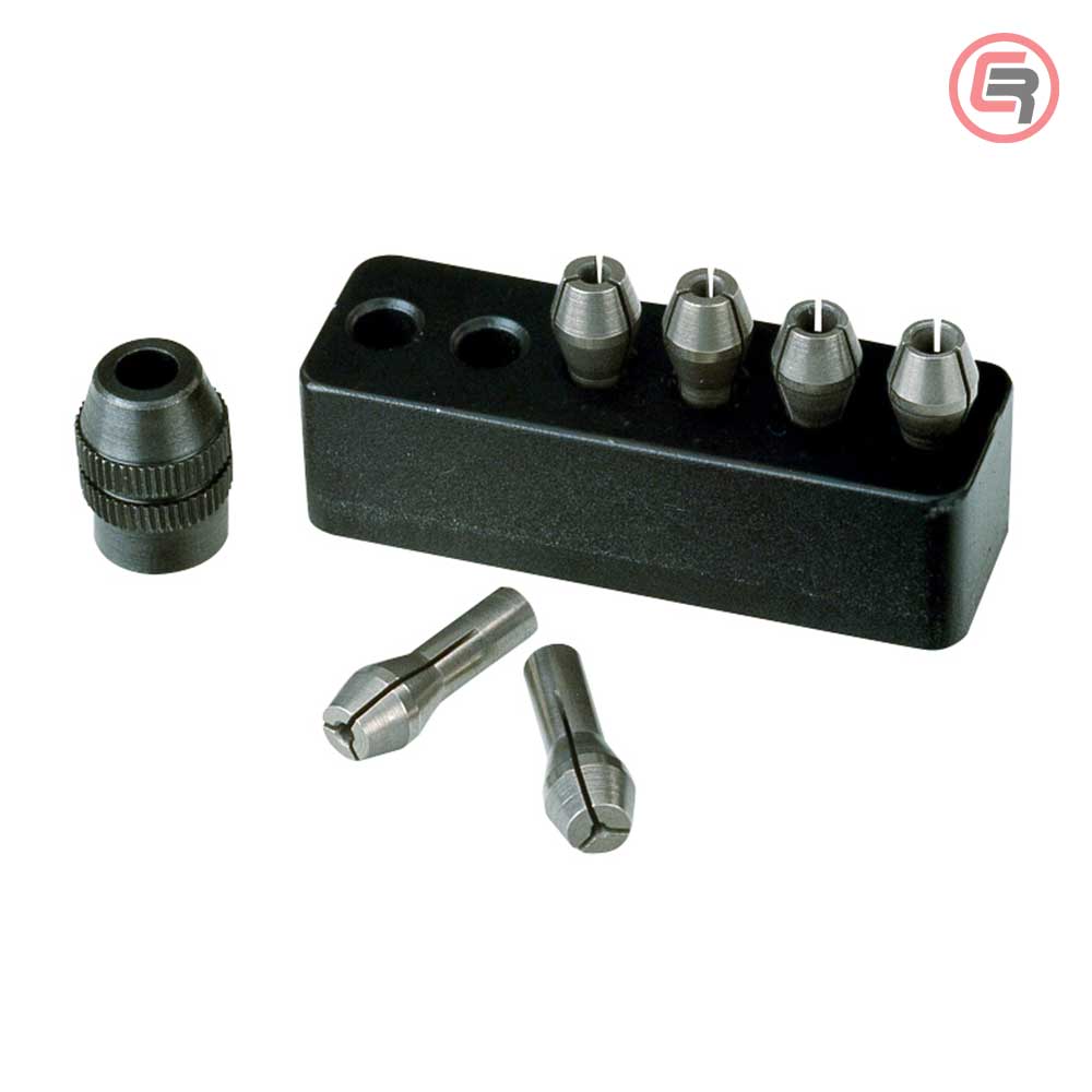 Proxxon Čeljusti Stezne Čelične Set 1,0 – 3,2 mm / 6 kom – 28940 by Proxxon 28940 Pribor Za Mikro / Modelarski Alat