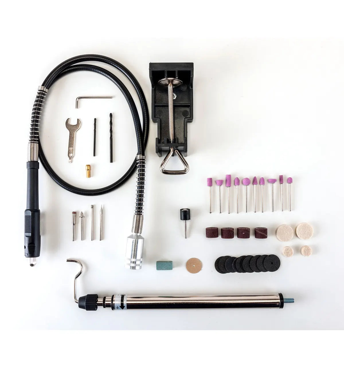 Praktik Tools – Alat za brušenje i graviranje 135 W PT 2136, set 42/1 by Praktik Električne brusilice - detalj 2