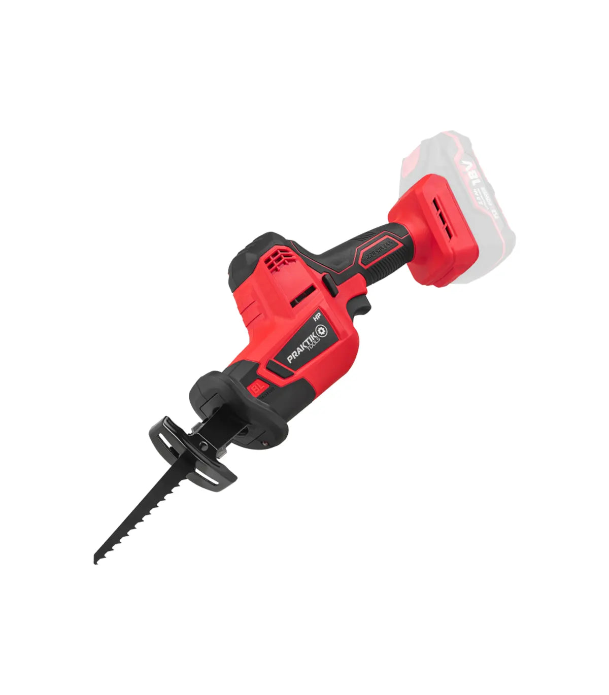 Praktik Tools – Akumulatorska pila lisičji rep 18 V 180 mm PTQ172 SOLO by Praktik Aku recipročne pile