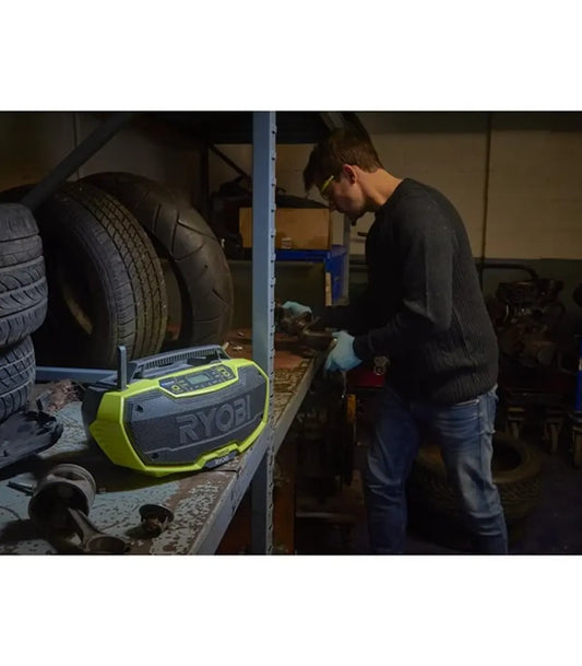 Ryobi – Akumulatorski Bluetooth radio R18RH-0 SOLO Akumulatorski radio