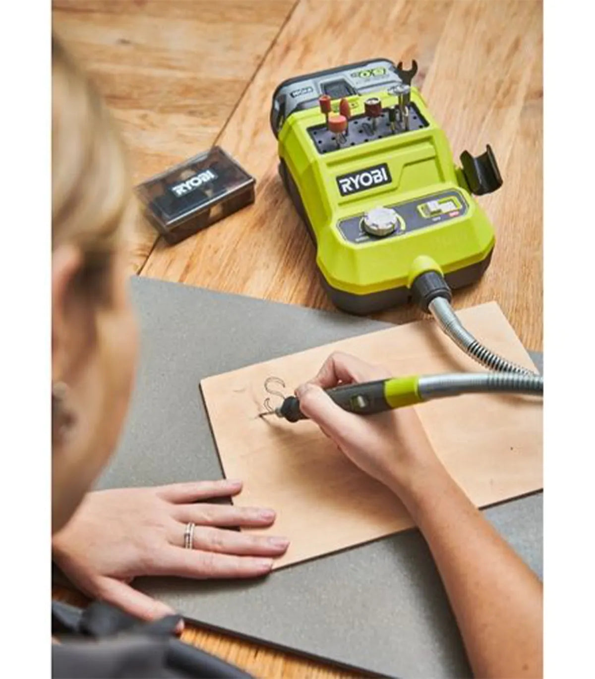 Ryobi – Akumulatorski kombinovani alat SOLO R18RT-0 by RYOBI Aku brusilice i polirke
