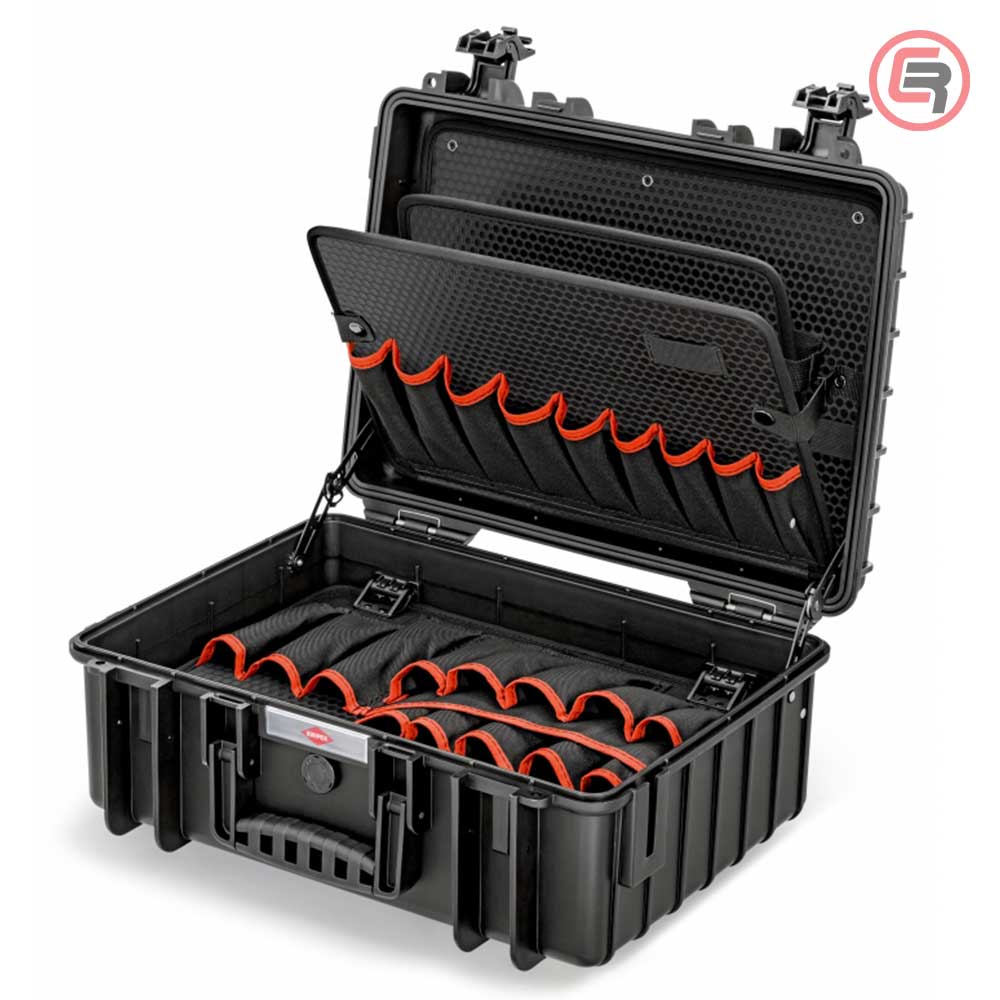 Knipex Kofer Za Alat ROBUST Vodootporni Sa Pregradama 470x190x370mm – 00 21 35 LE by Knipex 00 21 35 LE Koferi Za Alat