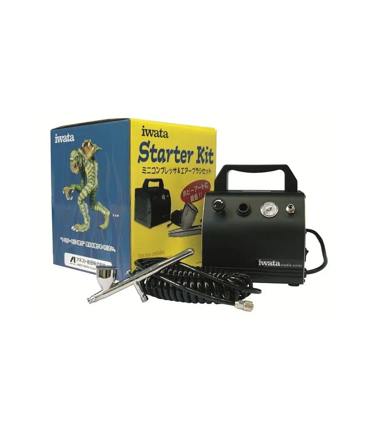 Anest Iwata – Set airbrush HP-CR STARTER KIT by ANEST IWATA Razni pneumatski pribor