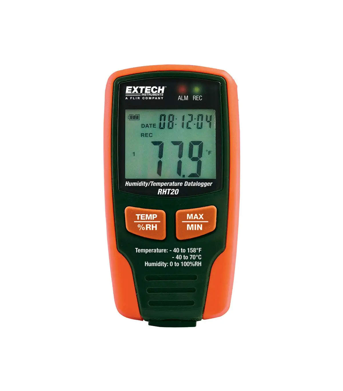 Extech – RHT 20 Zapisivač temperature i relativne vlažnosti zraka s numeričkim prikazom by Extech Mjerači parametara okoline