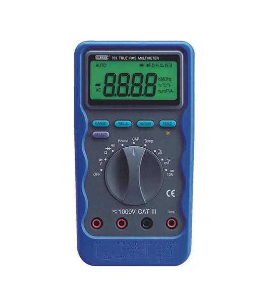 Finest True RMS 703 digitalni multimetar s osvijetljenim zaslonom