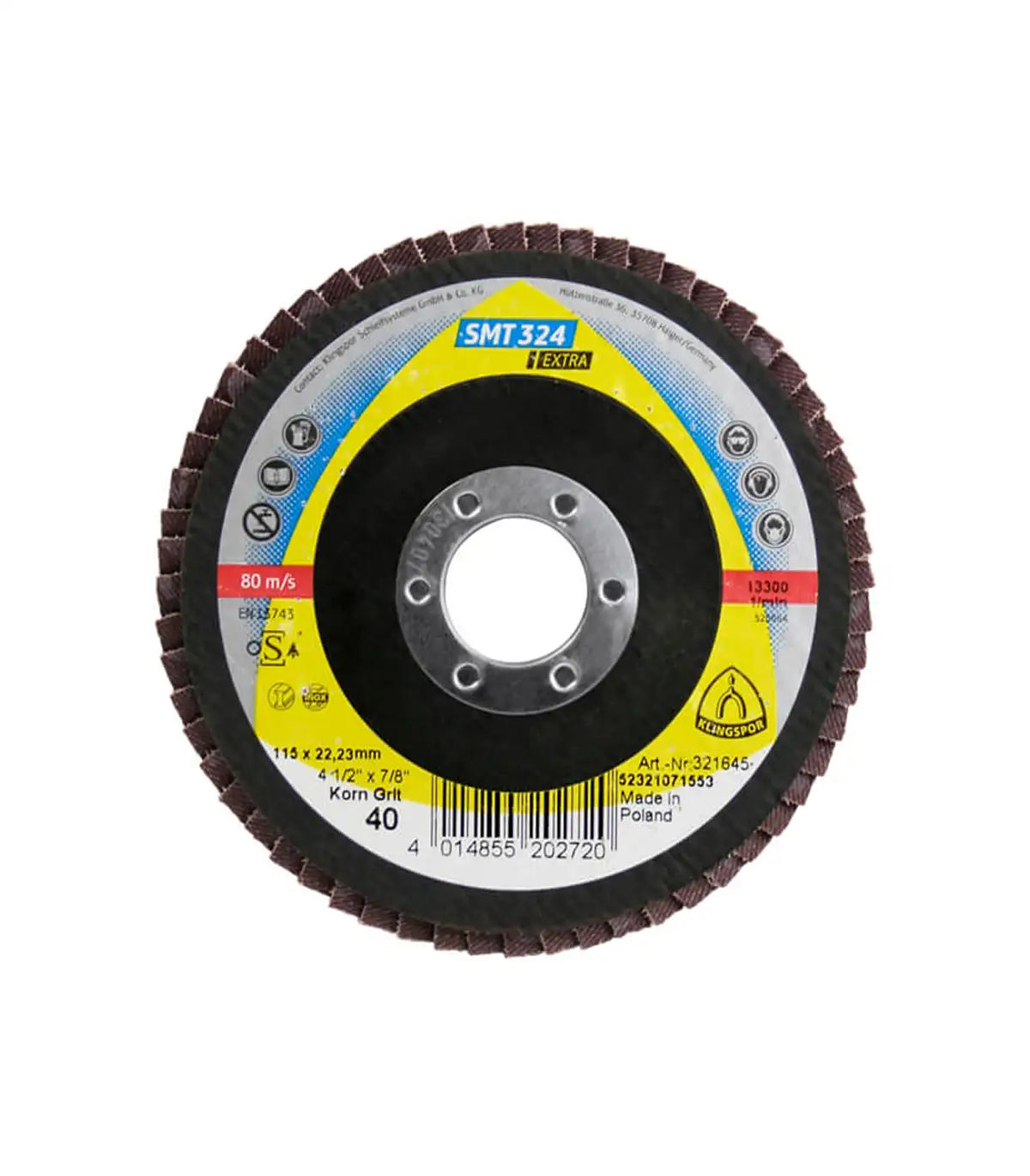Klingspor – Lamelni disk SMT 324 gr.40 10komada by Klingspor Lamelni diskovi
