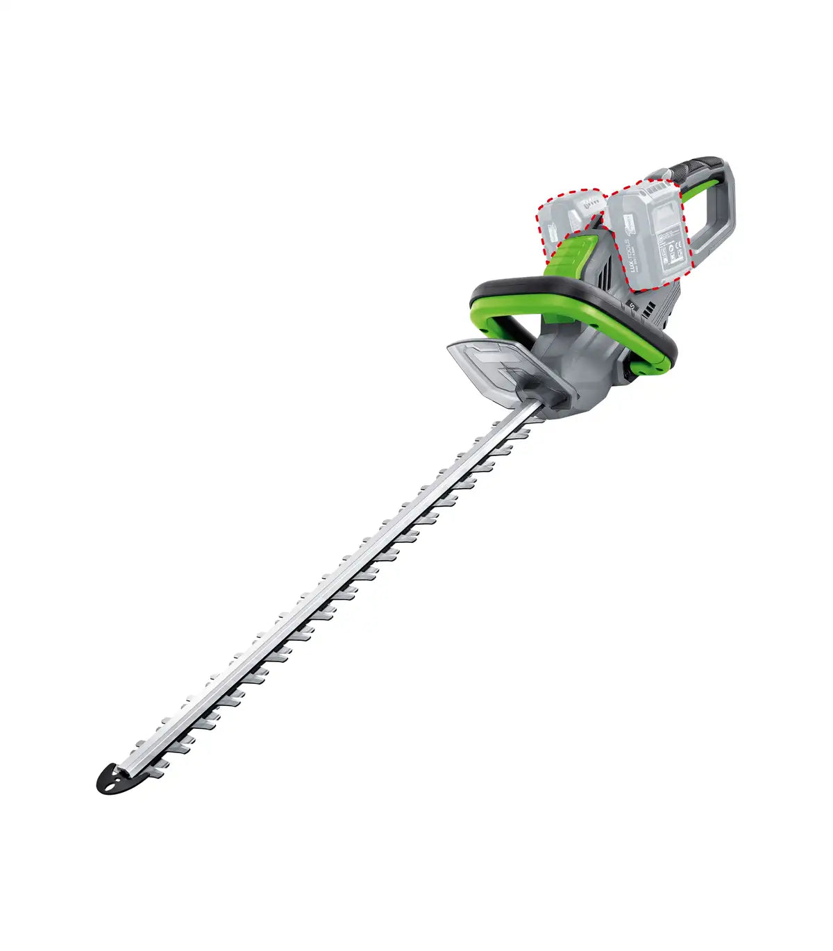 Lux Tools – LUX akumulatorske makaze za živu ogradu 1 PowerSystem 2 x 20 V Škare za travu, grane i živu ogradu
