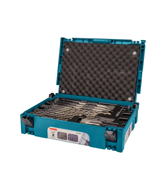 Makita – Set burgija i dlijeta 17-dijelni u MAKPAC koferu B-53877 Pribor za bušilice i čekiće