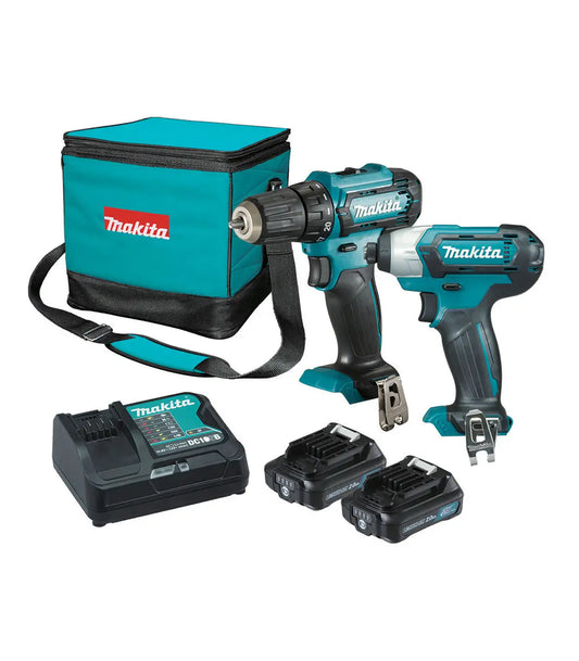 Makita – Akumulatorski set bušilica-odvijač i udarni odvijač CLX224SA Aku bušilice, odvijači i čekići