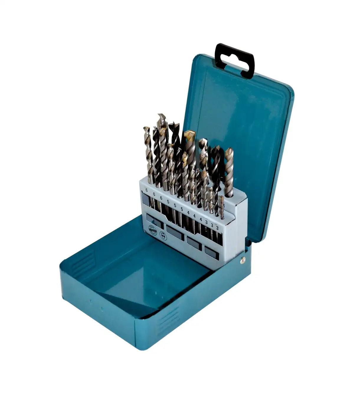 Makita – 18-dijelni set burgija za metal, drvo i ciglu u metalnoj kutiji D-46202 by Makita Pribor za bušilice i čekiće