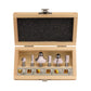 Makita – Set glodala 6-dijelni 8 mm D-53540 by Makita Pribor za blanje i glodalice