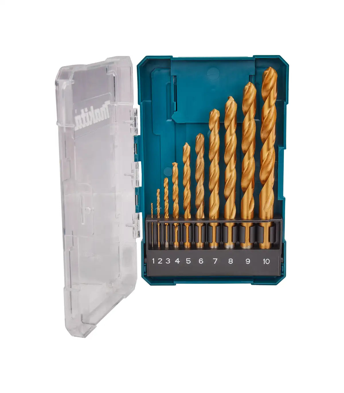 Makita – 10-dijelni set burgija HSS-TIN za metal by Makita Pribor za bušilice i čekiće