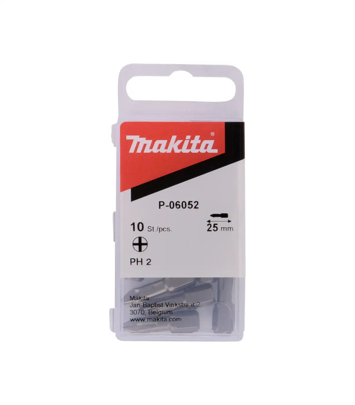 Makita – Set bitova PH2 25mm, 10 komada P-06052 by Makita Pribor za zavrtanje