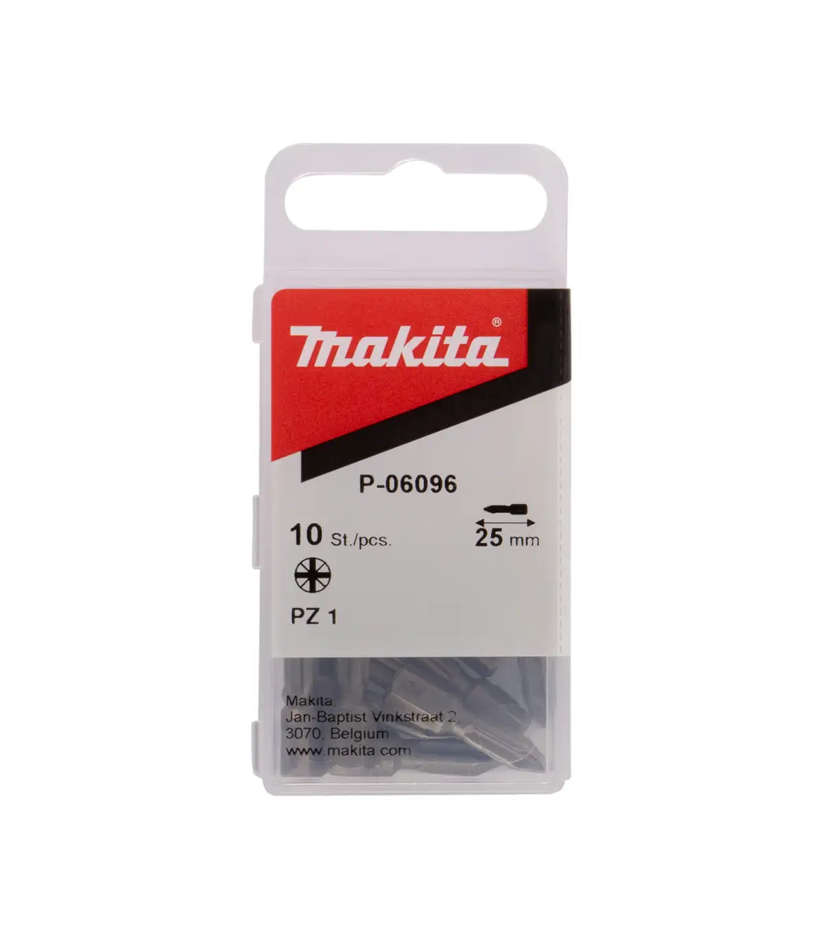 Makita – Set bitova PZ1 25mm, 10 komada P-06096 by Makita Pribor za zavrtanje