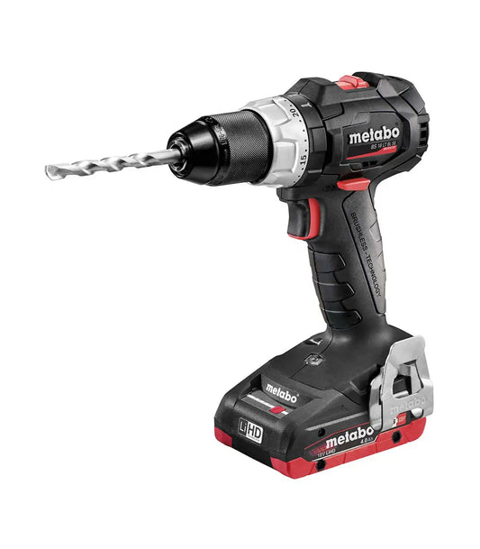Metabo – Akumulatorska bušilica – odvijač u setu sa dvije baterije 4.0 Ah, punjačem i koferom BRUSHLESS BS 18 LT BL Aku bušilice, odvijači i čekići