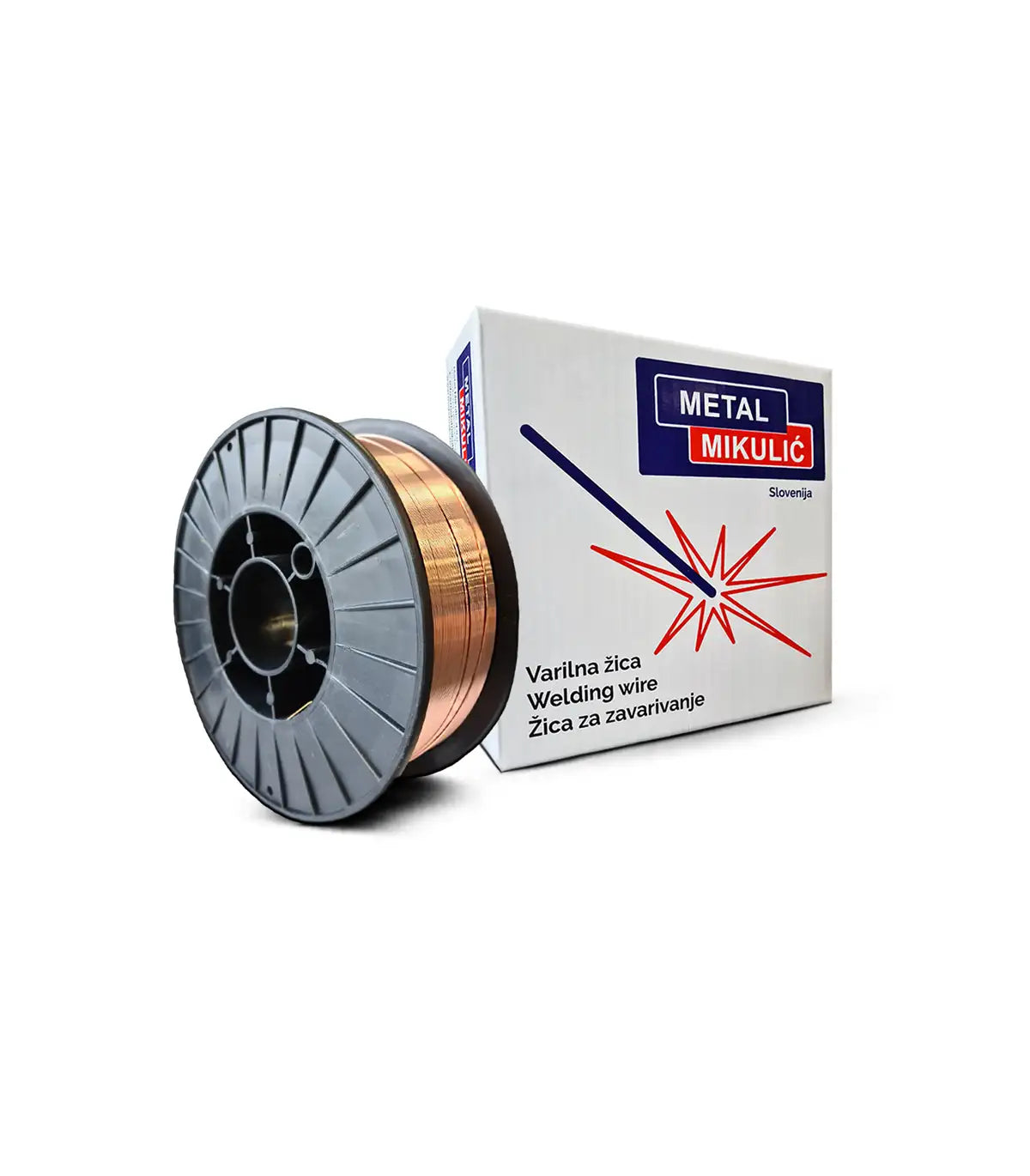 Metal Mikulić – Žica za zavarivanje SG2 fi 1,0 mm 15 kg by Metal Mikulić Žica za zavarivanje