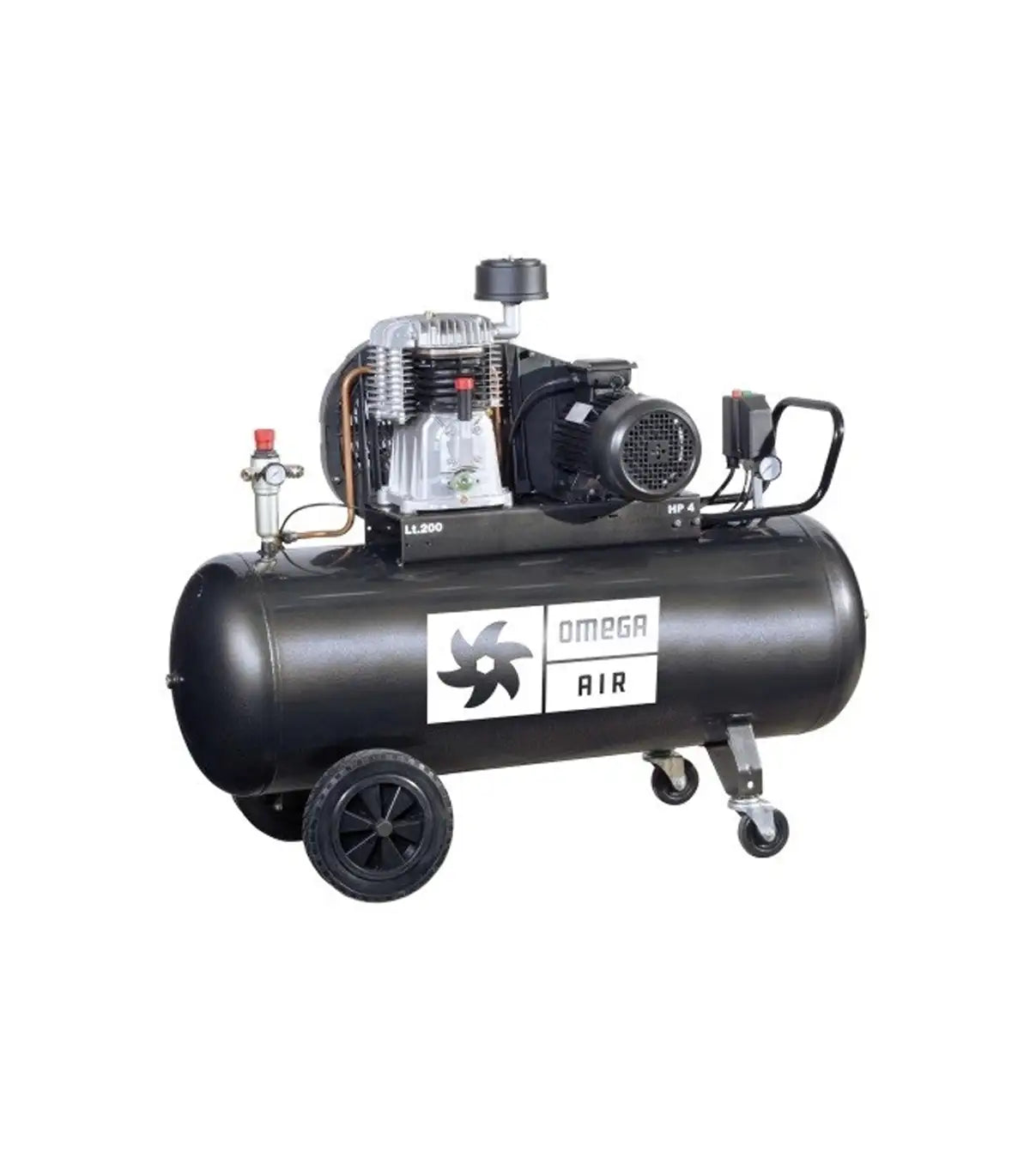 Proair – Klipni kompresor sa remenom JPN 410/200 200L by ProAir Klipni kompresori