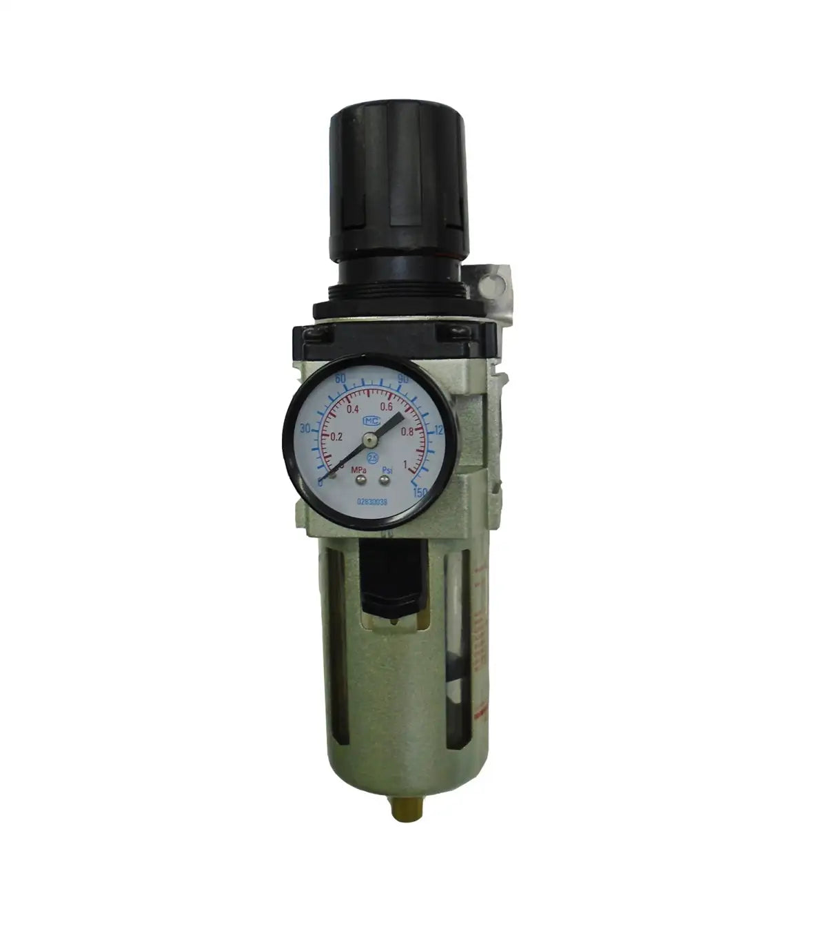 Proair – Filter regulator 1/4″ Black line by ProAir Regulator pritiska 1/44″ Black Line 2506476 Razni pneumatski pribor