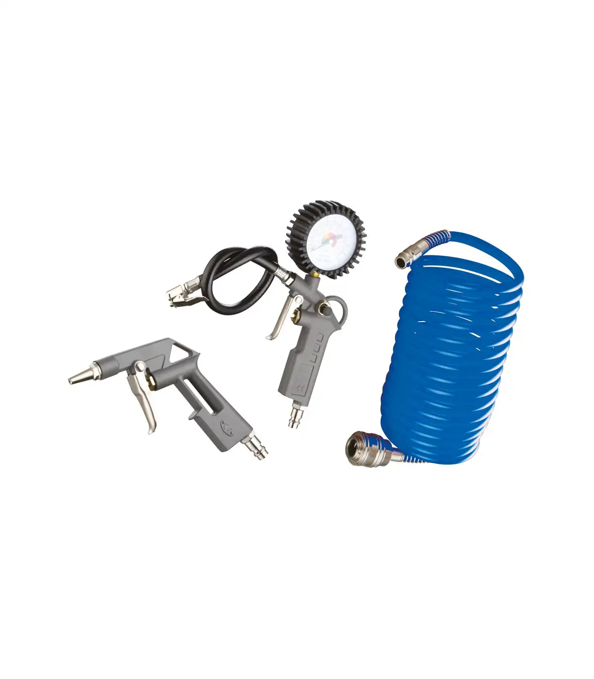 Proair – Trodijelni set pneumatskog alata sa spiralnim crijevom 5 m by ProAir Razni pneumatski pribor