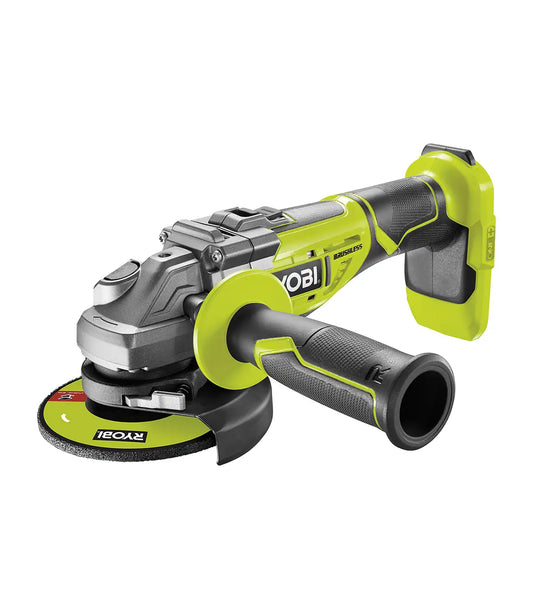 Ryobi – Akumulatorska ugaona brusilica 18 V BRUSHLESS 125 mm R18AG7-0 SOLO Aku brusilice i polirke