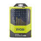 Ryobi – 46 – dijelni set burgija i bitova RAK46MIX by RYOBI Pribor za bušilice i čekiće