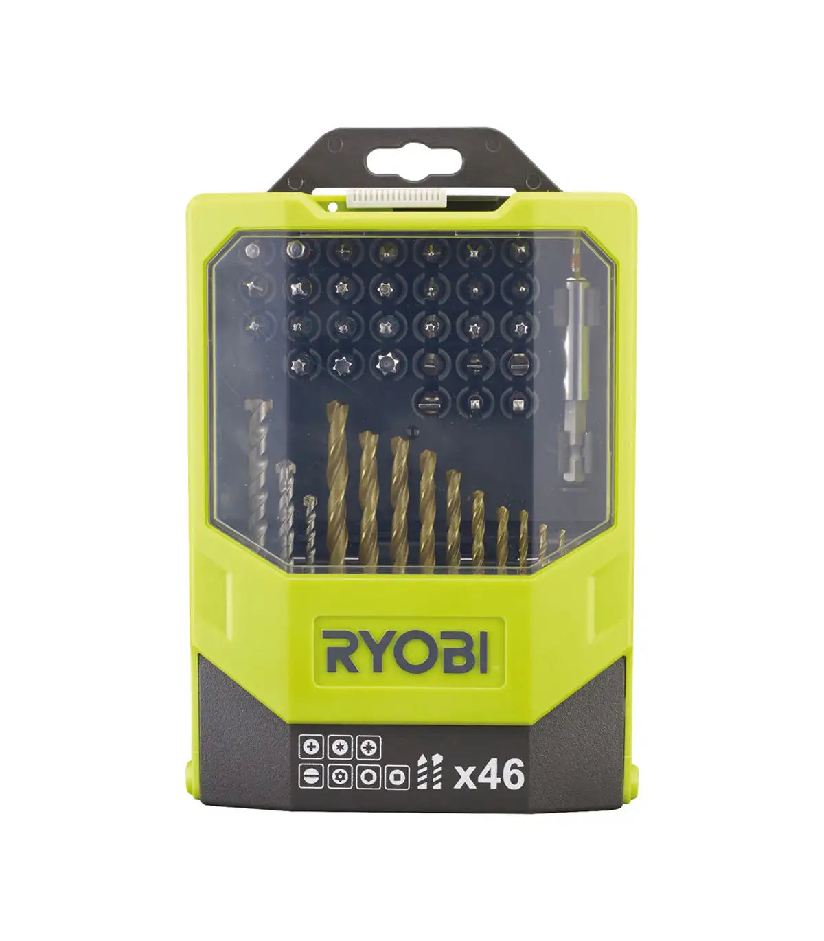 Ryobi – 46 – dijelni set burgija i bitova RAK46MIX by RYOBI Pribor za bušilice i čekiće