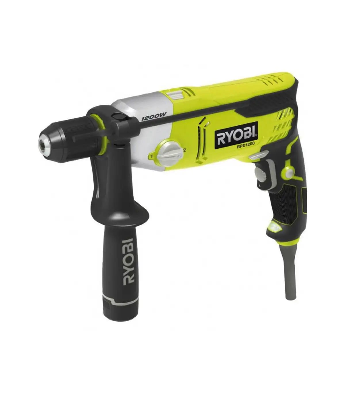 Ryobi – Električna bušilica – čekić 1.200 W RPD1200-K Električne bušilice i čekići
