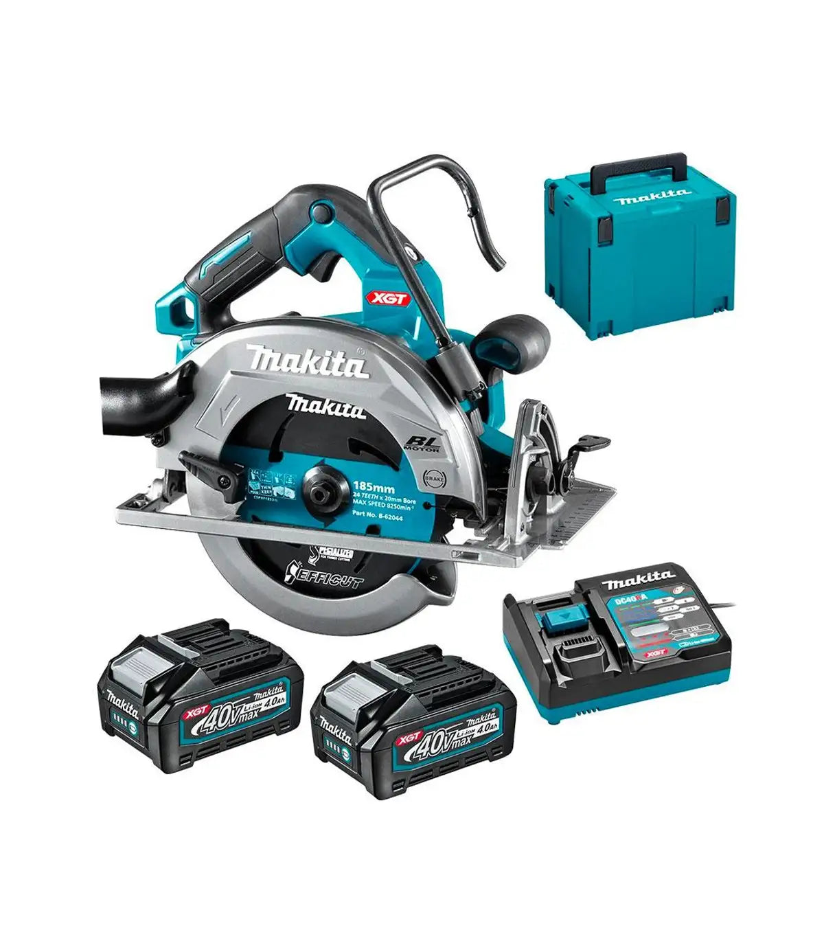 XGT Makita 40V – Akumulatorska kružna pila 40V, 190mm HS003GM201 Aku kružne pile