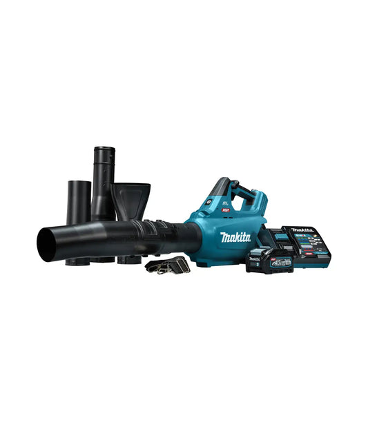 XGT Makita 40V – Akumulatorsko puhalo 40V XGT u setu sa baterijom 4.0 Ah i brzim punjačem UB001GM101 Puhači
