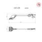 Metabo Brusilica LSV 5-225 Sa Dugim Vratom Žirafa 500 W – 600103000 by Metabo 600103000 Alati Za Obradu Betona, Zidova.