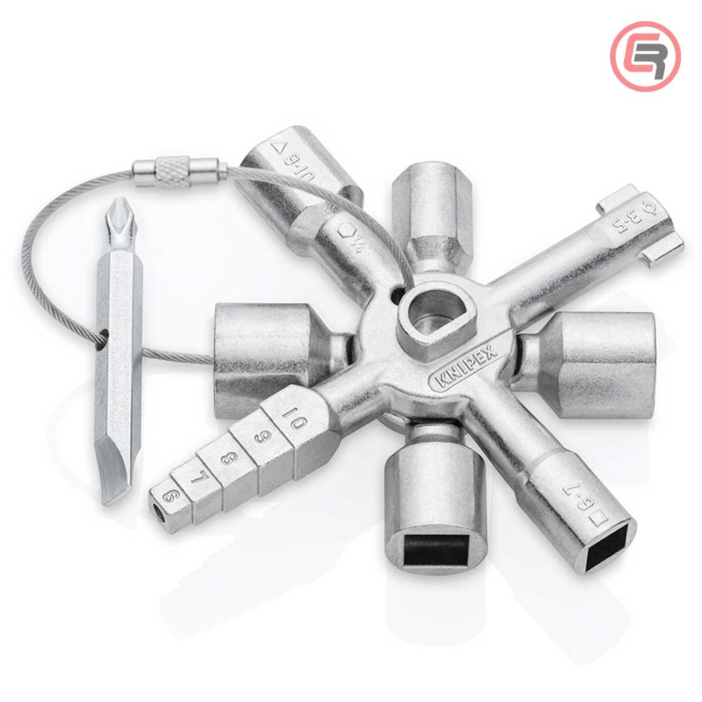 Knipex Ključ Kombinovani Za Ormare TwinKey – 00 11 01 by Knipex 00 11 01 Alati Za Električare