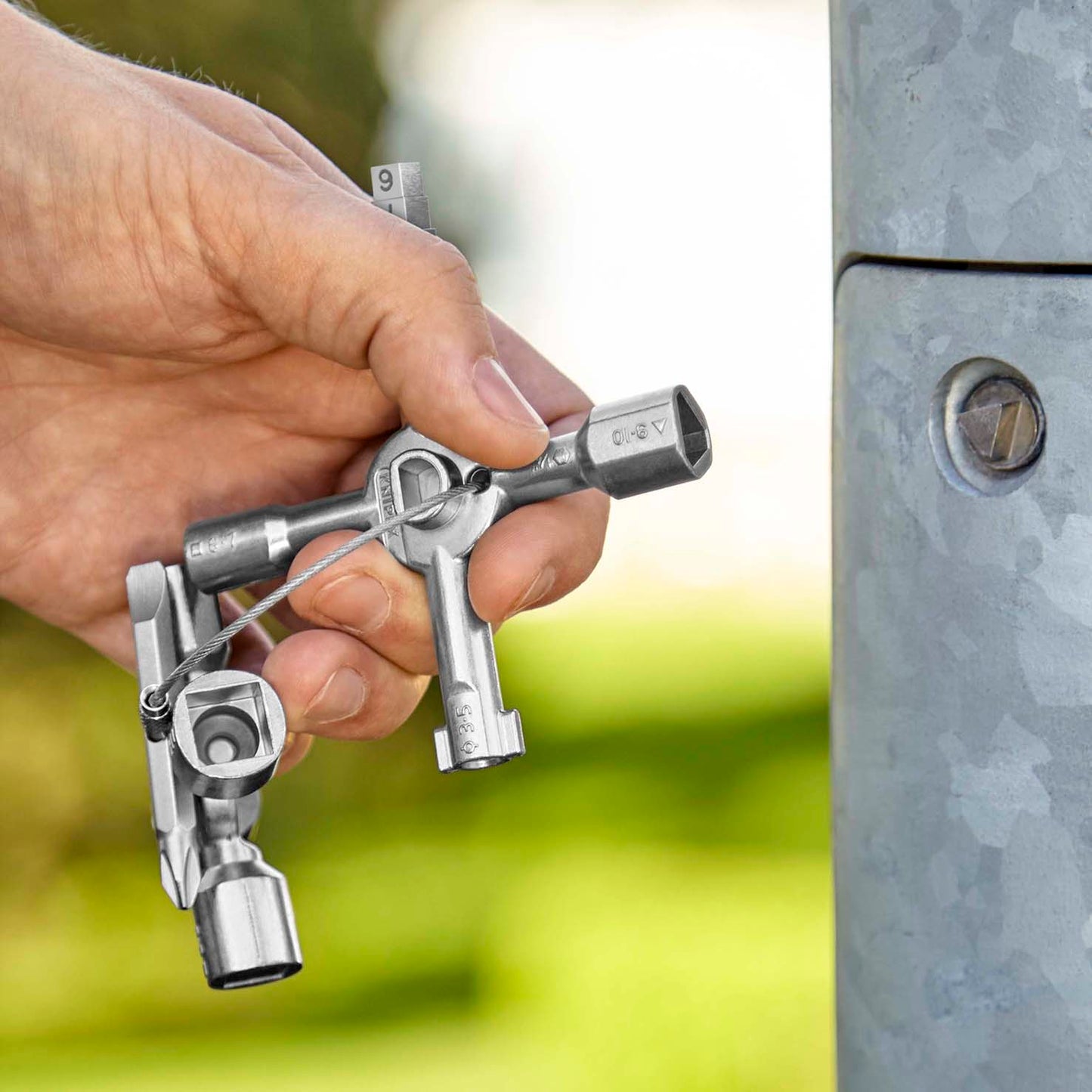 Knipex Ključ Kombinovani Za Ormare TwinKey – 00 11 01 by Knipex 00 11 01 Alati Za Električare - detalj 4
