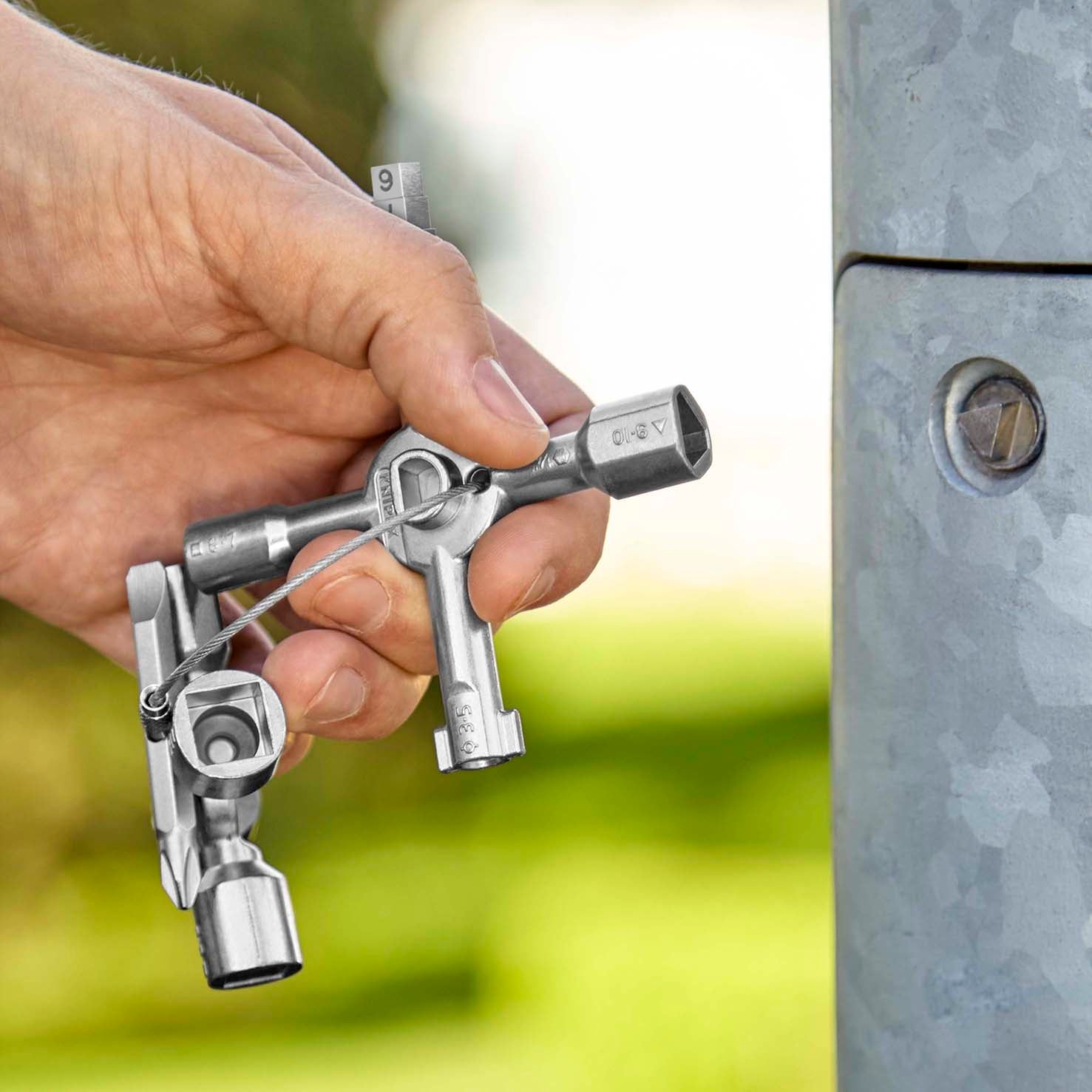 Knipex Ključ Kombinovani Za Ormare TwinKey – 00 11 01 by Knipex 00 11 01 Alati Za Električare - detalj 4