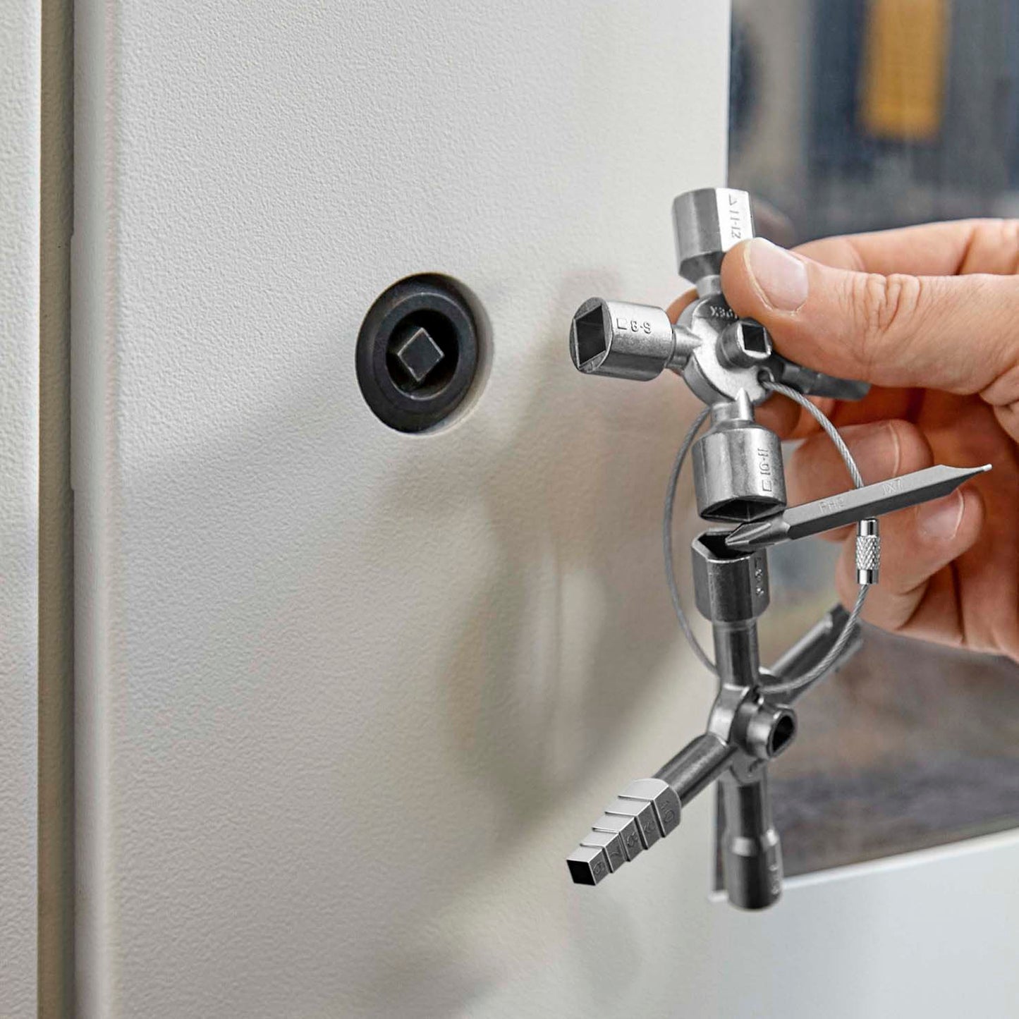Knipex Ključ Kombinovani Za Ormare TwinKey – 00 11 01 by Knipex 00 11 01 Alati Za Električare - detalj 10