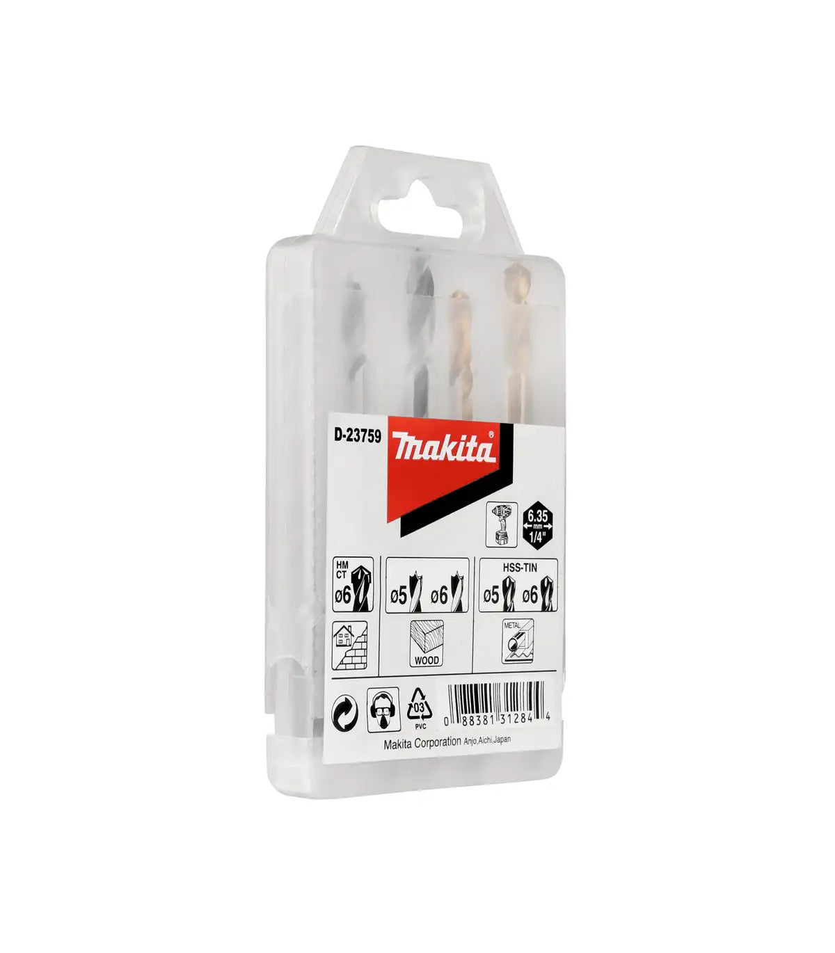 Makita – 5-dijelni set burgija D-23759 by Makita Pribor za bušilice i čekiće - detalj 2