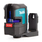 Makita – Akumulatorski križni laserski nivelir / laser SK105DZ by Makita Akumulatorski laserski niveliri/zidni skeneri