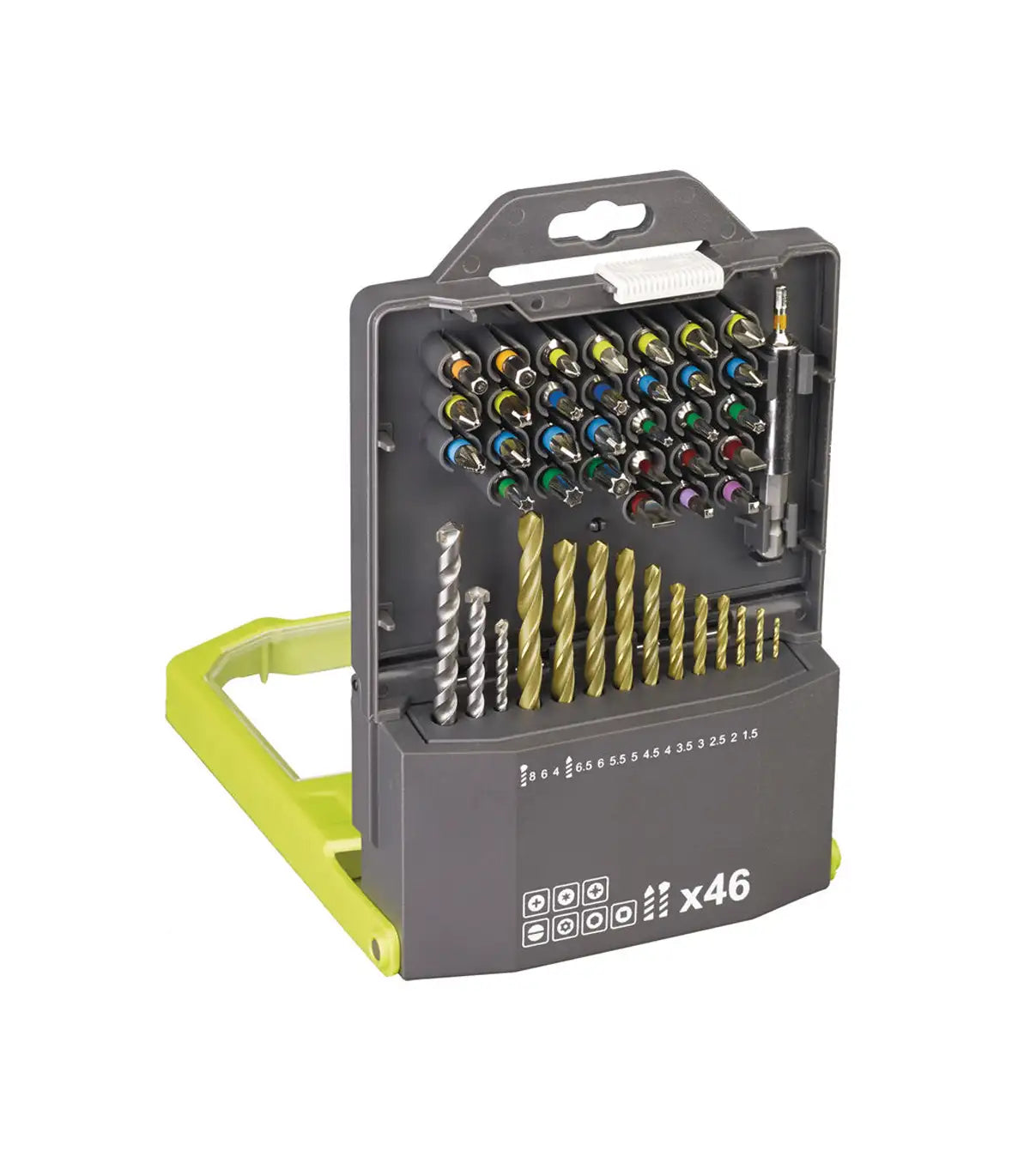 Ryobi – 46 – dijelni set burgija i bitova RAK46MIX by RYOBI Pribor za bušilice i čekiće - detalj 3