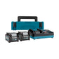 XGT Makita 40V – XGT baterijski set (2.5 Ah) DC40RA, BL4025x2, MAKPAC 1 191J81-6 by Makita Baterije i punjači